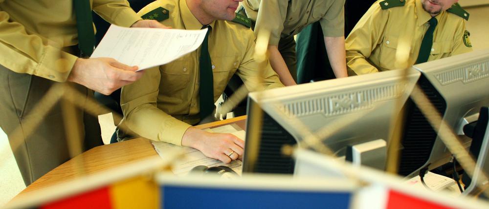 Das deutsch-polnische Polizei- und Zollzentrum am Grenzübergang an der Autobahn A 12 im polnischen Swiecko bei Frankfurt (Oder) wurde 2008 eingeweiht.