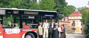 „Kulturstation“ in Caputh: Das Schloss mit dem Schlosspark.