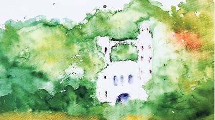 Im Zauberlicht. Das Schloss auf der Pfaueninsel.