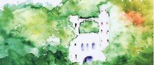 Im Zauberlicht. Das Schloss auf der Pfaueninsel.