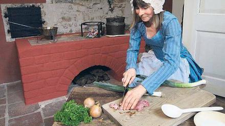 Für Feinschmecker. Im Bouman-Haus kann man erfahren, wie im 18. Jahrhundert gekocht wurde.