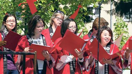 Klingende Freundschaft: Der Chor der Deutsch-Japanischen Gesellschaft.