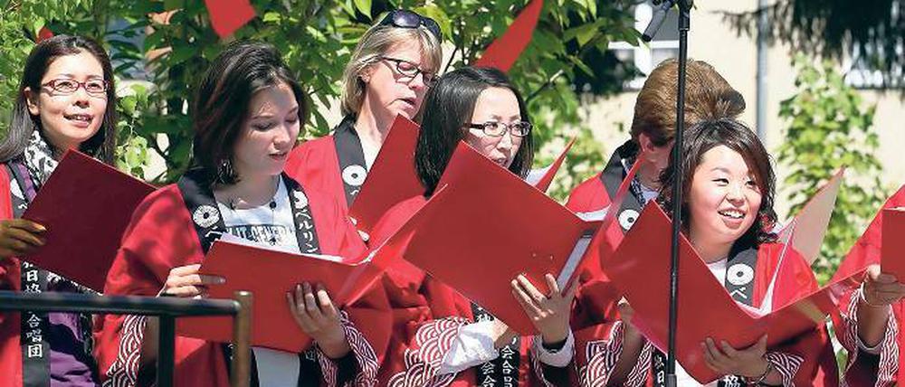 Klingende Freundschaft: Der Chor der Deutsch-Japanischen Gesellschaft.