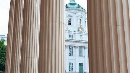 Lange sah man den neuen Museumsstandort vor lauter Säulen nicht. Doch mit der Eröffnung im Alten Rathaus im kommenden Jahr kann einer der Schwerpunkte in den „Kulturpolitischen Konzepten“ als erfüllt bezeichnet werden.