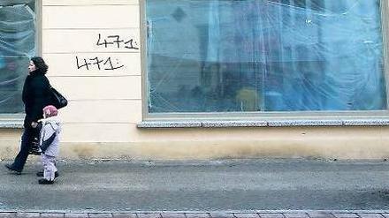 Zu vermieten. In vielen märkischen Stadtzentren stehen Ladengeschäfte leer.