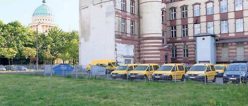 Bauland. Hier will Investor und Kunstsammler Berggruen bauen.