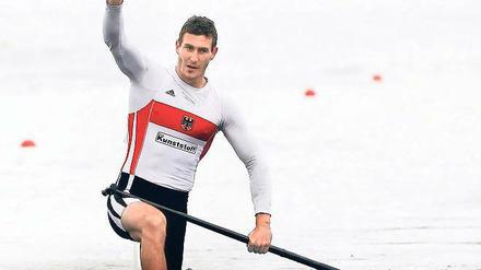 Titelverteidiger. Sebastian Brendel paddelt auch jetzt die 200 und 1000 Meter.