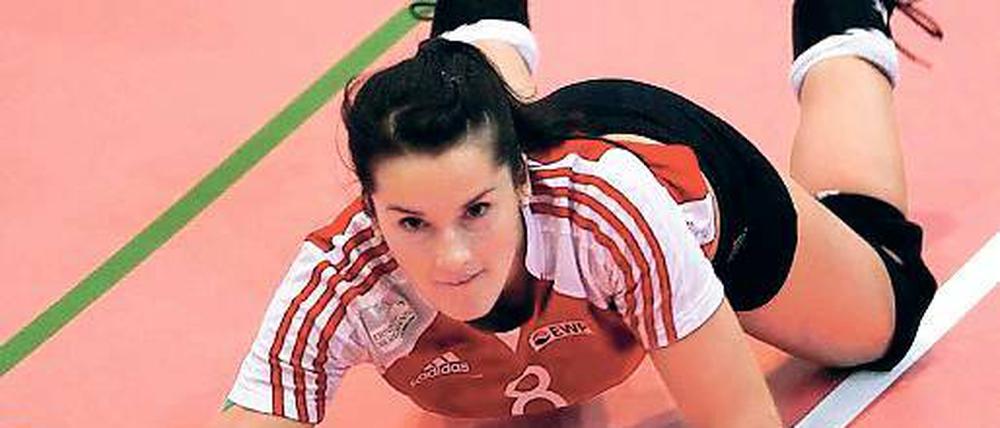 Fehlt nun. Anika Zülow setzt einstweilen mit dem Leistungssport aus.