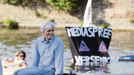 Immer mit an Bord. Ohne Hans-Christian Ströbele ist Widerstand nur halb so schön in Kreuzberg-Friedrichshain.
