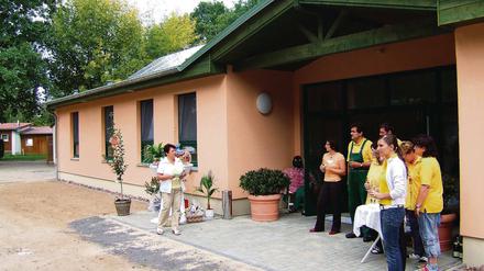 Seit 2006 wurde eine Million Euro investiert, gestern das Sanigebäude eröffnet.