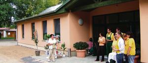 Seit 2006 wurde eine Million Euro investiert, gestern das Sanigebäude eröffnet.