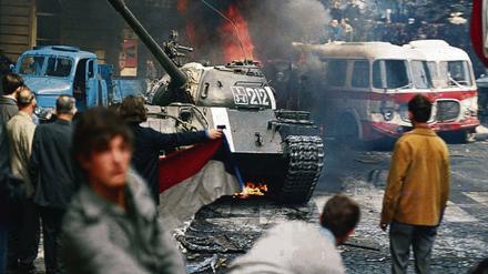 Kein Bürgerkrieg. Gewalt gegen die Besatzer gab es 1968 nur am Rande.