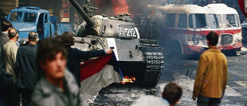 Kein Bürgerkrieg. Gewalt gegen die Besatzer gab es 1968 nur am Rande.