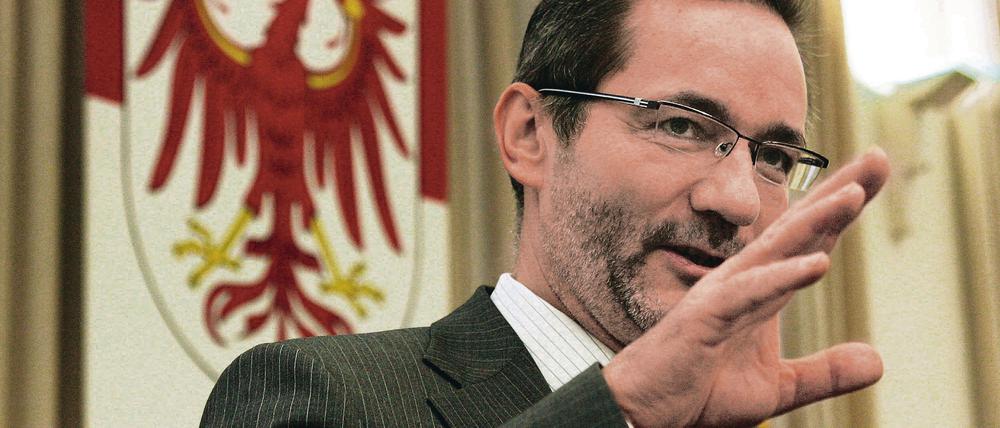 Matthias Platzeck ist Ministerpräsident von Brandenburg und SPD-Landeschef. Bei der letzten Kommunalwahl 2003 musste seine Partei eine heftige Niederlage einstecken.