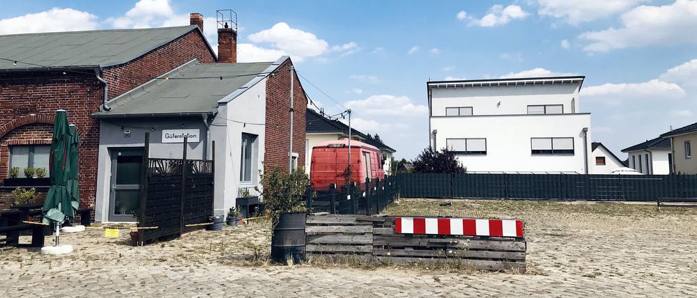 Das Wohn- und Gewerbegebiet Alte Börse Marzahn in Berlin.