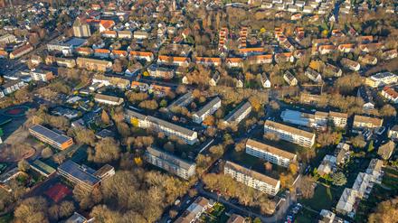 Gebäude der LEG Immobilien in Gladbeck im Ruhrgebiet. 
