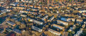 Gebäude der LEG Immobilien in Gladbeck im Ruhrgebiet. 