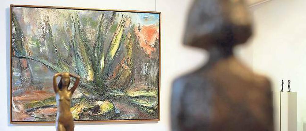 &amp;#Freizügig und farbenfroh. Die Ausstellung im Kunst-Kontor.