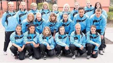Auf gehts. Potsdams Team bei der Schul-WM 2011 in Brasilien.