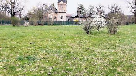 Strittig. Platz für einen Bolzplatz  am Rande des Weltkulturerbes.