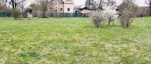 Strittig. Platz für einen Bolzplatz  am Rande des Weltkulturerbes.
