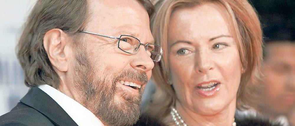 Bald wiedervereint. Björn Ulvaeus und Anni-Frid Reuss von ABBA.