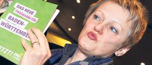 Optimistin. Spitzenkandidatin Renate Künast sieht ihre Position für die Berlin-Wahl durch die Grünen-Erfolge in Baden-Württemberg und Rheinland-Pfalz gestärkt.
