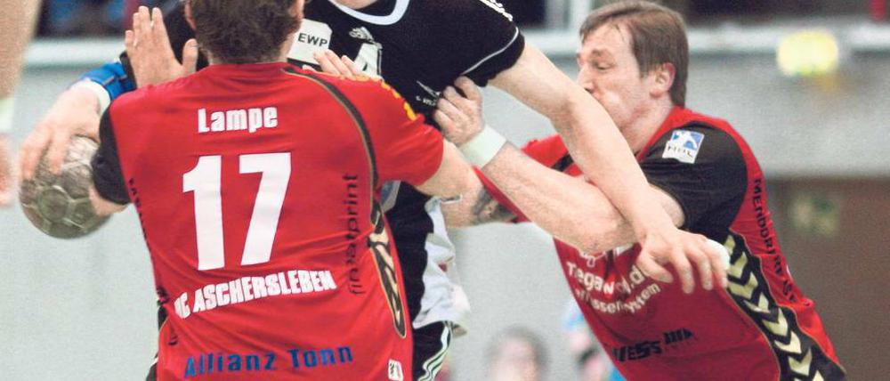 Treffsicher. Philipp Barsties war gegen Aschersleben nicht zu bremsen.