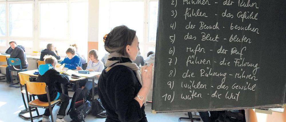 Ausgleichend. Zwei Drittel der Schulmediatoren sind Lehrer.