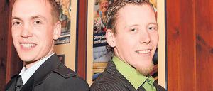 Start auf der Langstrecke. Hans Gruhne (l.) und Tim Bartels rudern für Potsdam.