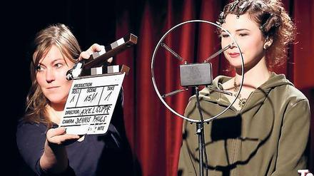 Klappe. Der 3D-Film Topper gibt nicht auf wurde im vergangenen Jahr an der Potsdamer Filmhochschule HFF produziert.