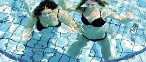 Einer Sport, der andere Wellness. Der Kristallbäder AG ist vor Potsdam nicht Bange.