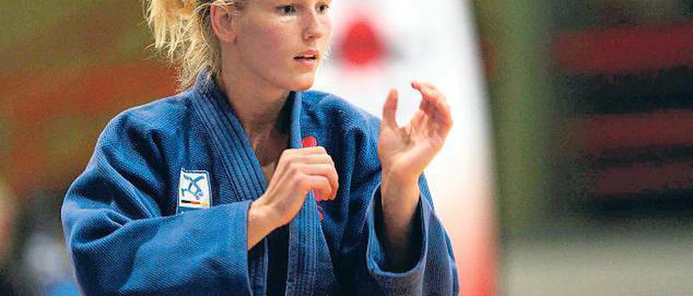 Wieder daheim. Claudia Ahrens hat die Tage in Tokio ebenso wie ihre Teamgefährten Robert Zimmermann und Robert Kopiske gut überstanden.