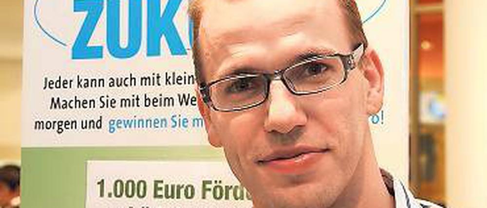 Preisträger. Sven Seeger von der Tanzschule Linksfüßer.