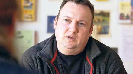 Jugend-Aktivist: Dirk Harder im Gespräch.