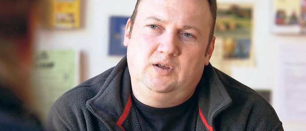 Jugend-Aktivist: Dirk Harder im Gespräch.