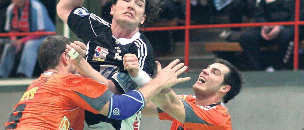 Durchgesetzt. Victor Pohlack (VfL, Mitte) traf vier Mal.