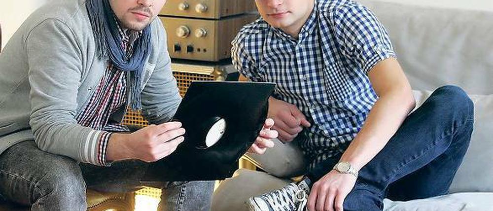 Zwei für die Musik. Moritz Baur (l.) und Marvin Slotta von Concorde Club Recordings.