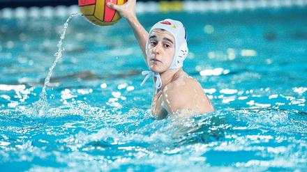 Zweimal Spieler des Tages. Matteo Dufour gehörte am Wochenende zu Potsdams Stützen bei den beiden Siegen der OSC-Wasserballer.