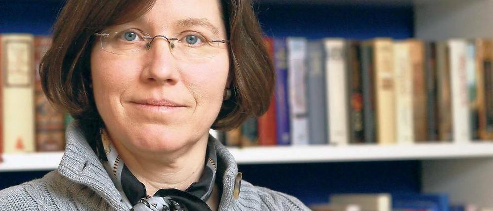 Für mehr Lesevergnügen. Die Germanistin Gabriele Gäbelein möchte einen Literatursalon in Babelsberg gründen.
