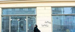 Blinde Fenster. Auffällig viele Läden stehen im Zentrum leer. Jan Kickinger vom Stadtkontor macht dafür auch zu hohe Mieten verantwortlich, die zu Verdrängung führen würden. 