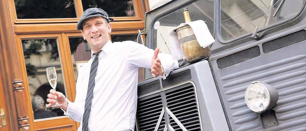 Sein Basislager. Kusmagk wird am Dienstag in seiner Bar zurückerwartet.