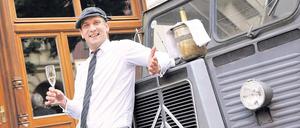 Sein Basislager. Kusmagk wird am Dienstag in seiner Bar zurückerwartet.