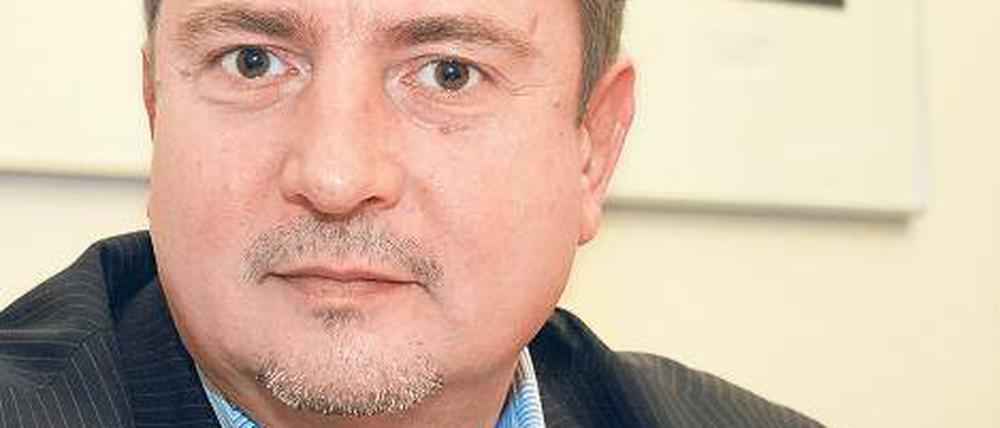 Herr über Immobilien. Bernd Richter verwaltet Werte in Höhe eines Jahresetats der Stadt.