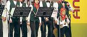 Die Freunde des Frohsinns sangen ein Loblied auf Werder.