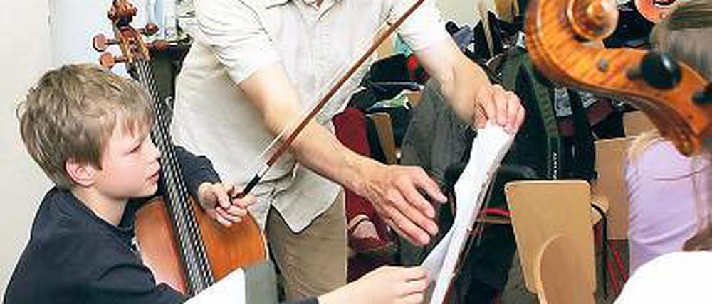 Musik mal anders. Die Kammerakademie bei der Jugendarbeit.