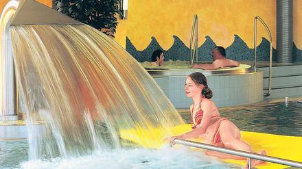Freizeitbad in Tammensiel: Auch in Werder setzt man auf den Wohlfühlfaktor.