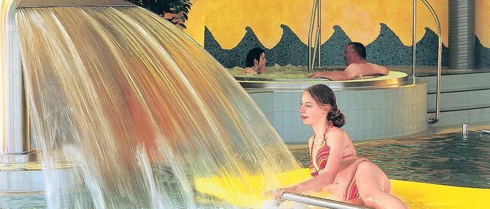 Freizeitbad in Tammensiel: Auch in Werder setzt man auf den Wohlfühlfaktor.