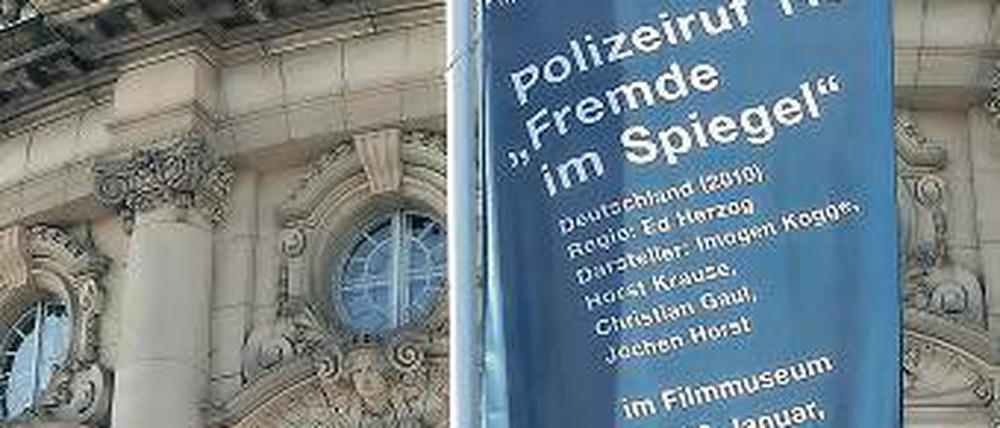 Drehort des Monats. Im Stadthaus entsteht der Polizeiruf 110. Am 30. Januar zeigt das Filmmuseum um 18 Uhr die Episode Fremde im Spiegel.