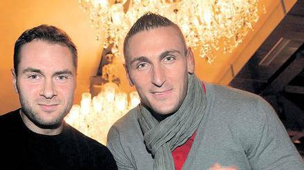 Sind jetzt heiß. Kevin Kuske (rechts) und Andreas Barucha aus Potsdam.